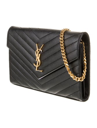 Saint Laurent Leather Cassandre