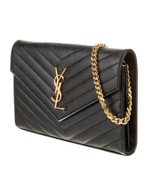 Saint Laurent Leather Cassandre