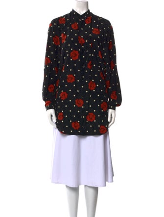 Saint Laurent Silk Mini Dress