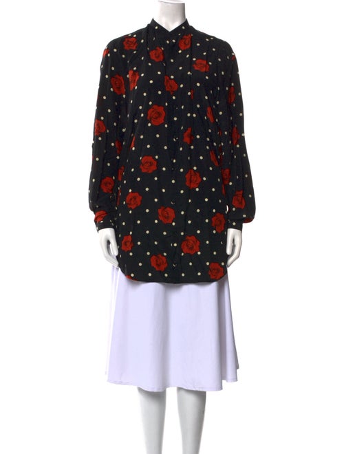 Saint Laurent Silk Mini Dress