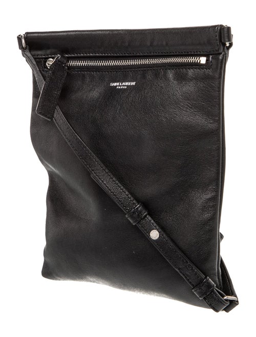 Saint Laurent Calfskin Sid Flat Pouch