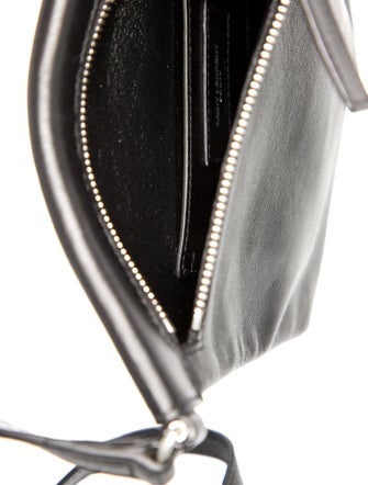 Saint Laurent Calfskin Sid Flat Pouch