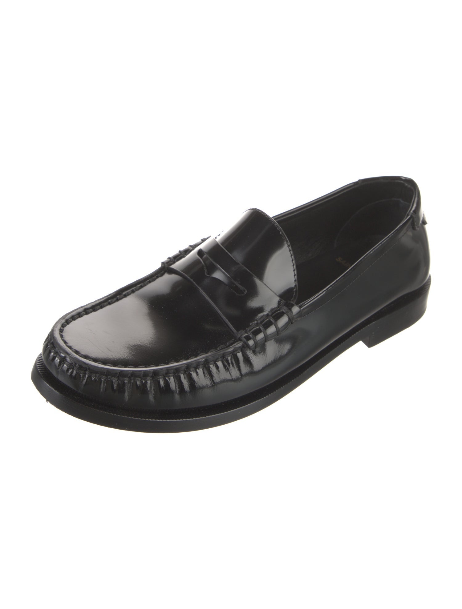 Saint Laurent Leather Loafers