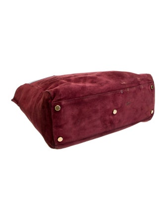 Saint Laurent Suede Tote