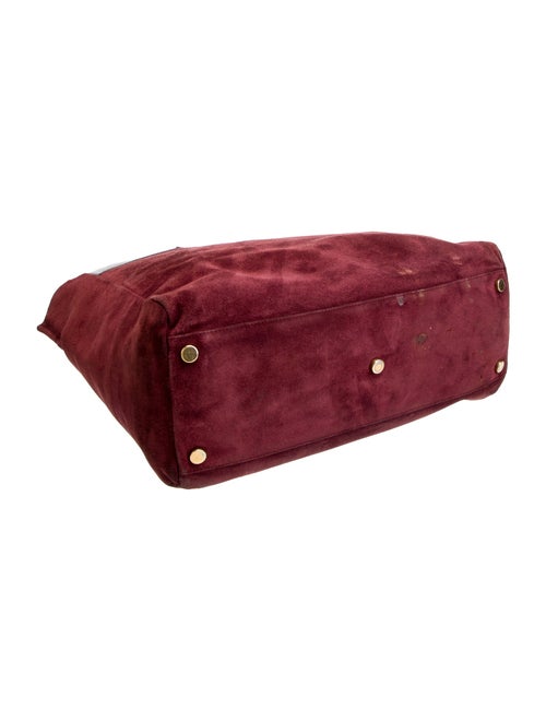 Saint Laurent Suede Tote