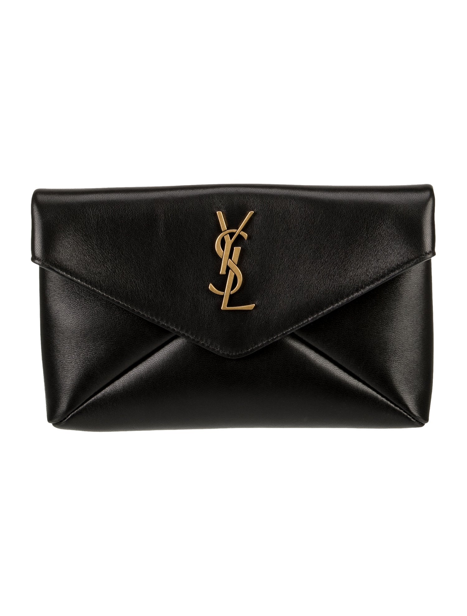 Saint Laurent Leather Cassandre Small 2023