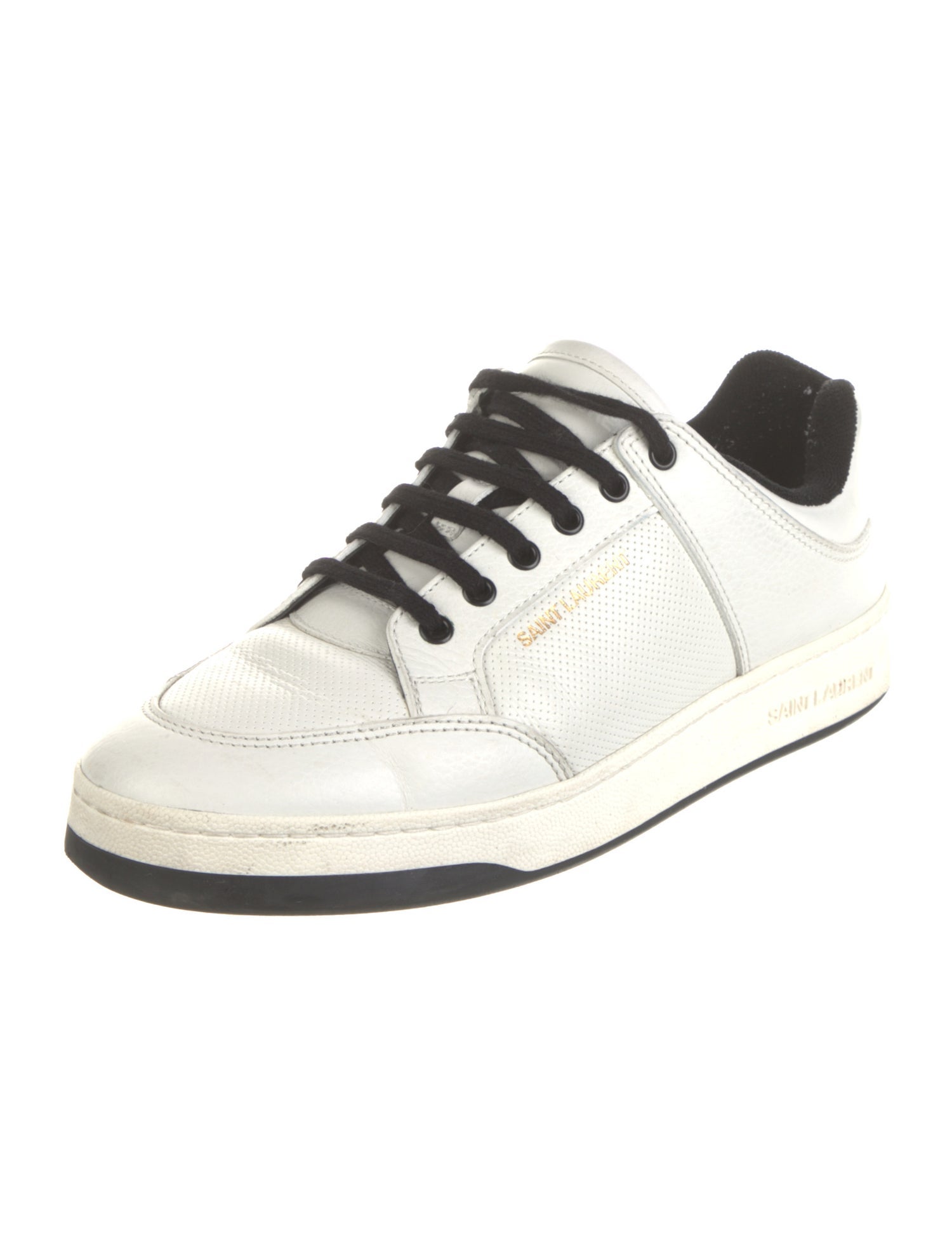 Saint Laurent Leather Sneakers