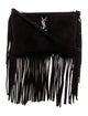 Saint Laurent Suede Crossbody Bag