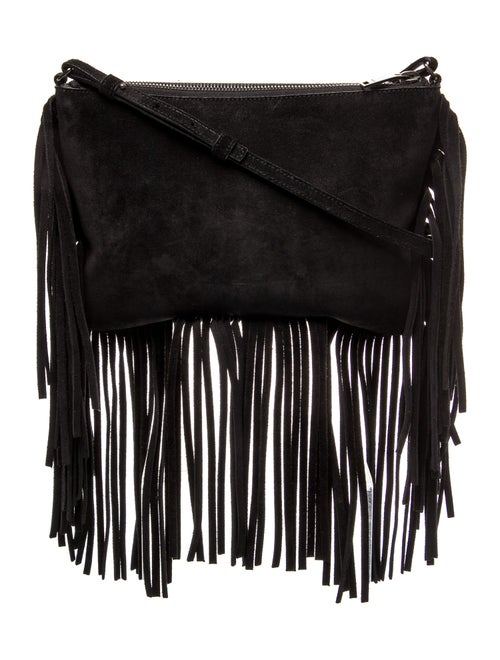 Saint Laurent Suede Crossbody Bag