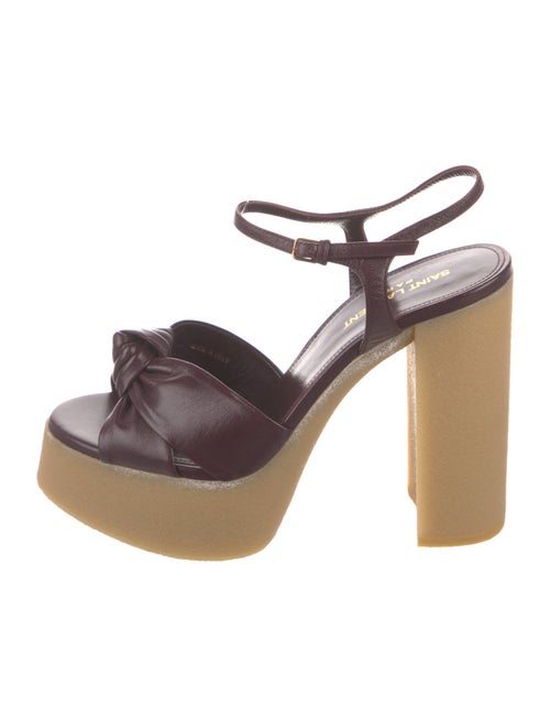 Saint Laurent Leather Sandals