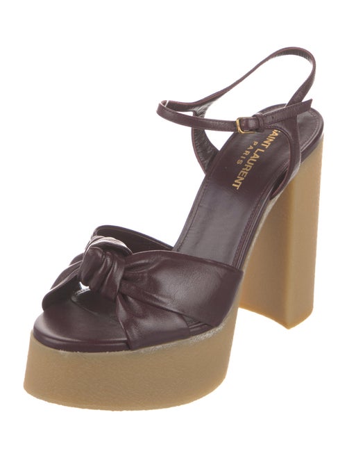 Saint Laurent Leather Sandals