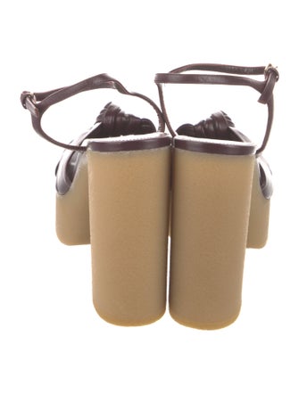 Saint Laurent Leather Sandals