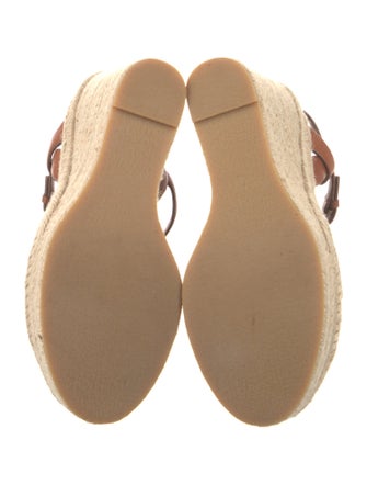 Saint Laurent Leather Espadrilles