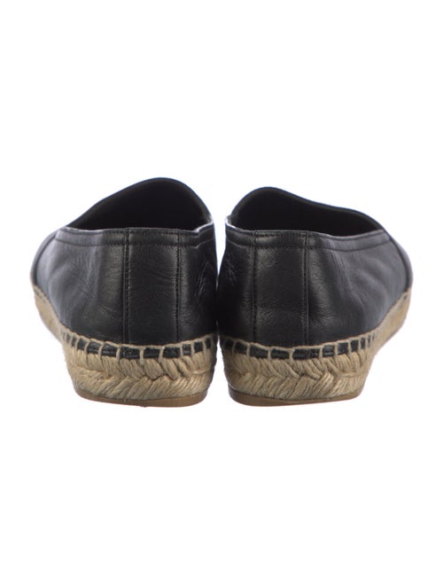 Saint Laurent Leather Espadrilles