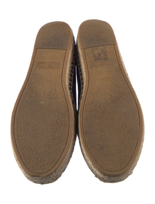 Saint Laurent Leather Espadrilles