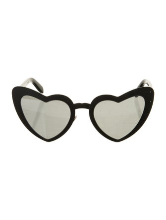 Saint Laurent Cat-Eye Mirrored Sunglasses