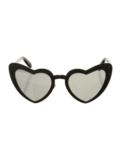 Saint Laurent Cat-Eye Mirrored Sunglasses