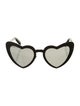 Saint Laurent Cat-Eye Mirrored Sunglasses
