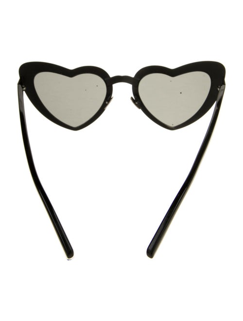 Saint Laurent Cat-Eye Mirrored Sunglasses