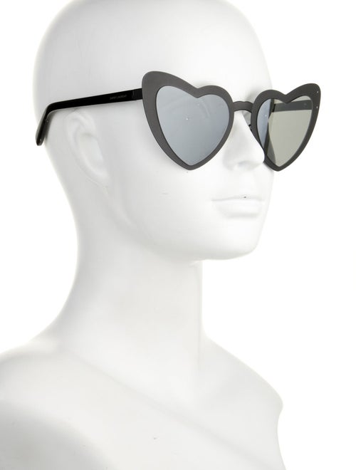Saint Laurent Cat-Eye Mirrored Sunglasses