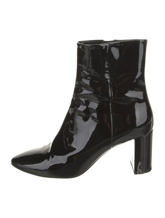 Saint Laurent Patent Leather Boots