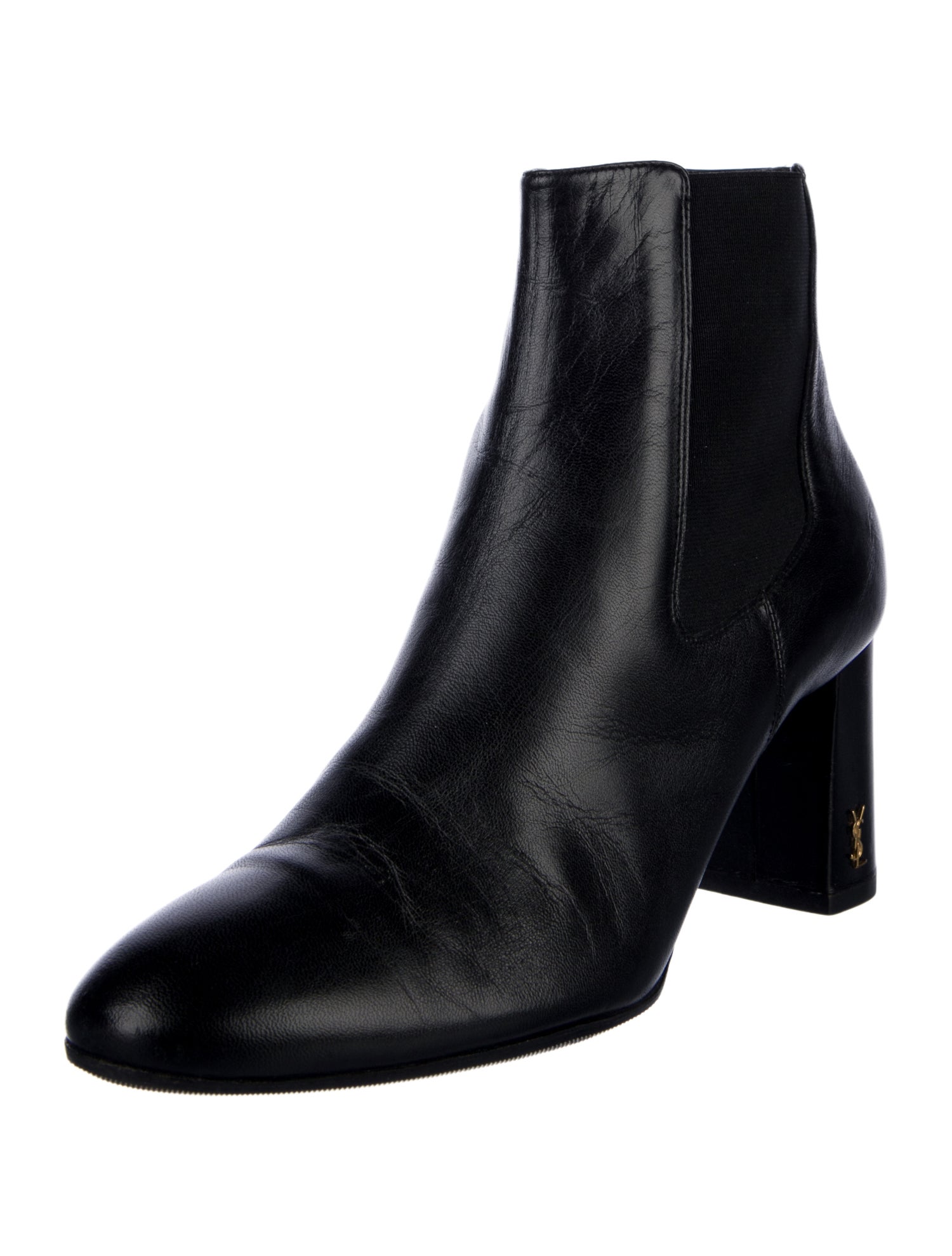 Saint Laurent Leather Chelsea Boots