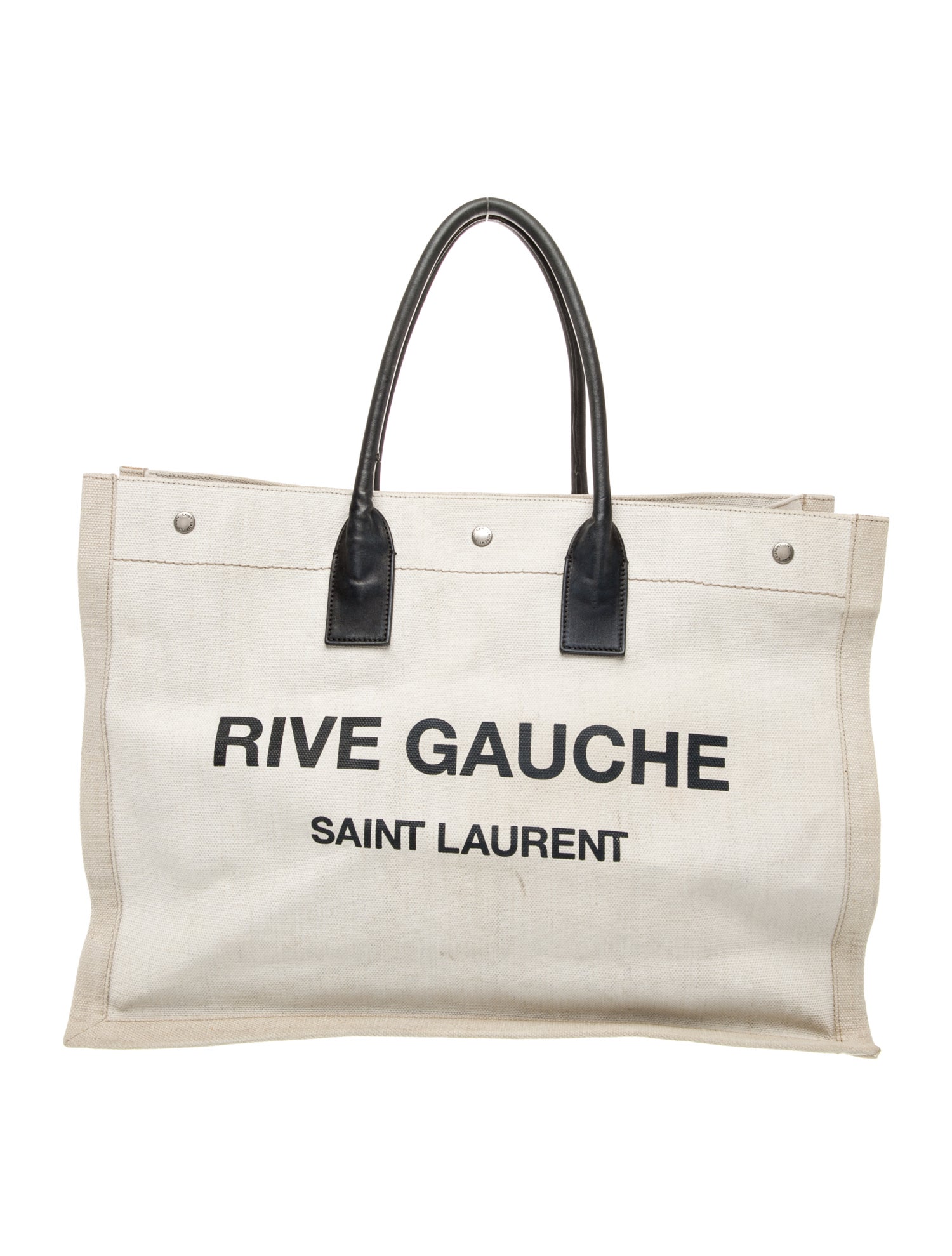 Saint Laurent Canvas Rive Gauche Large
