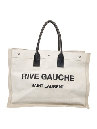Saint Laurent Canvas Rive Gauche Large
