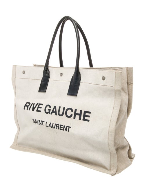 Saint Laurent Canvas Rive Gauche Large
