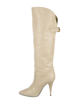 Saint Laurent Leather Boots