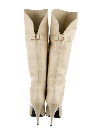 Saint Laurent Leather Boots