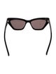 Saint Laurent Cat-Eye Tinted Sunglasses