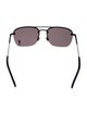 Saint Laurent Square Tinted Sunglasses