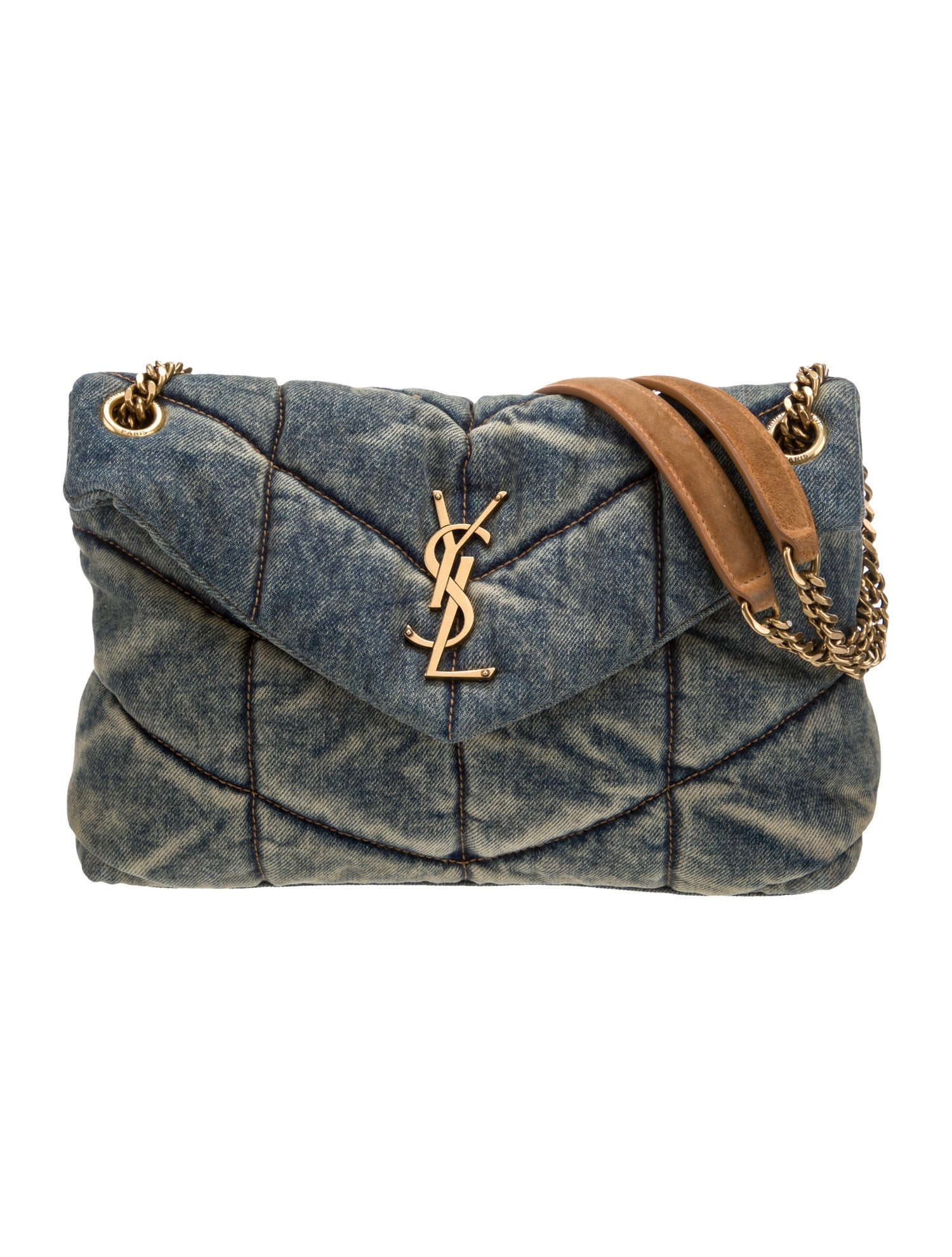 Saint Laurent Chevron LouLou Small