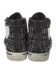 Saint Laurent Tweed Tweed Pattern Sneakers