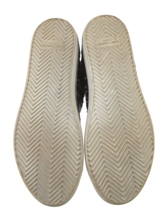 Saint Laurent Tweed Tweed Pattern Sneakers