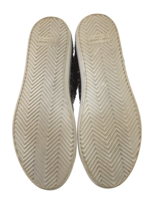 Saint Laurent Tweed Tweed Pattern Sneakers