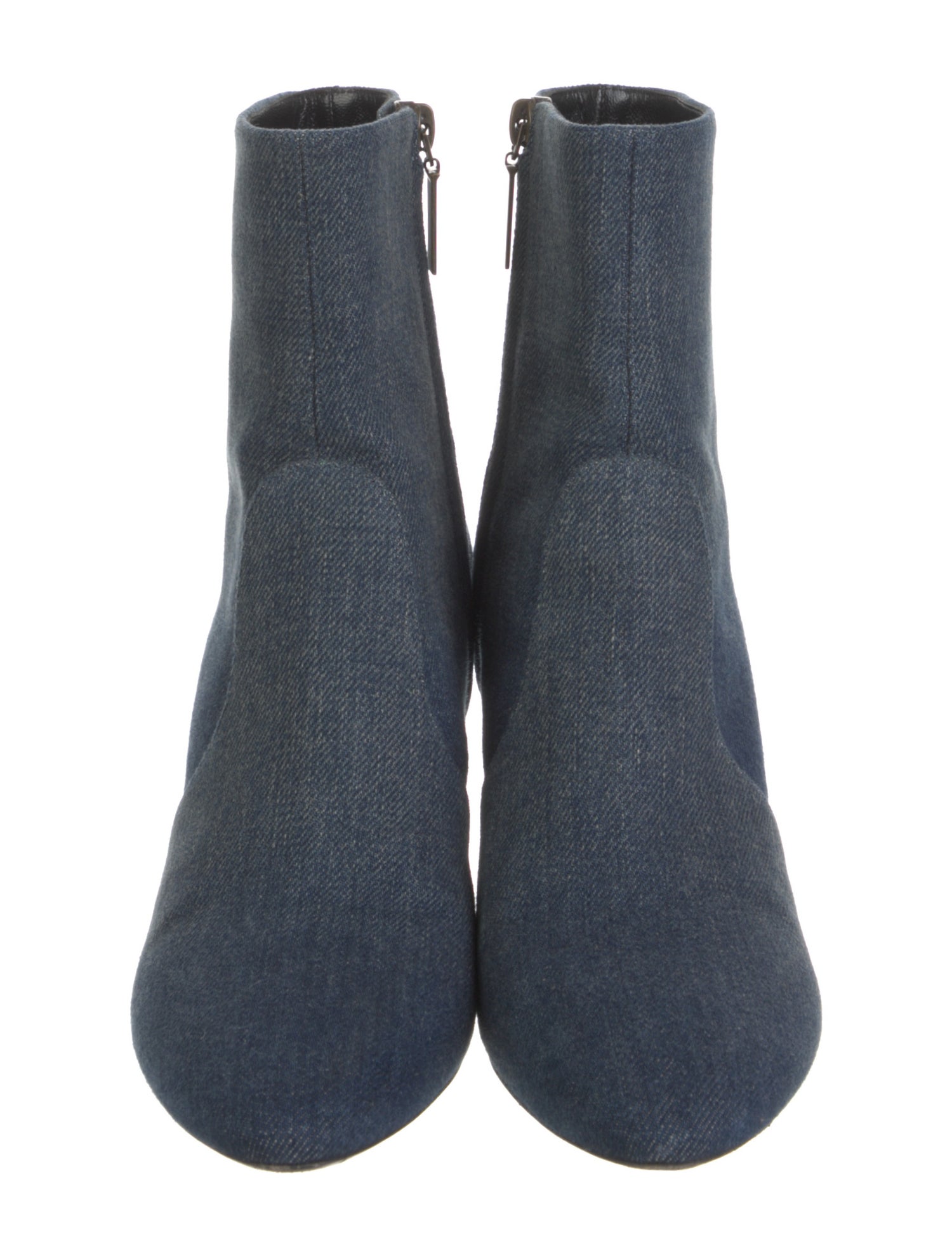 Saint Laurent Denim Sock Boots