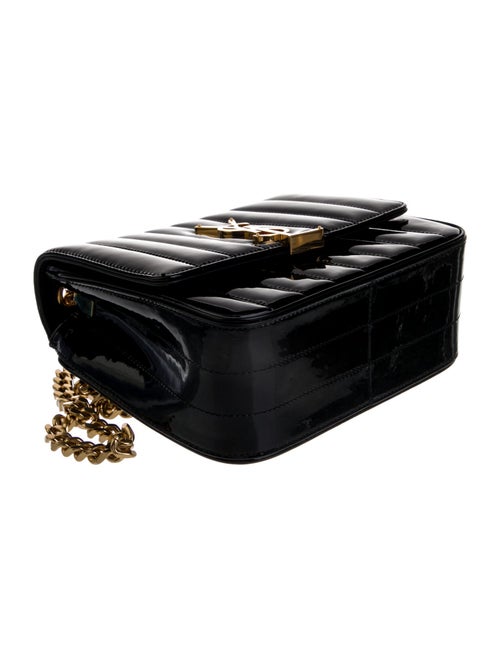 Saint Laurent Patent Leather Vicky Small
