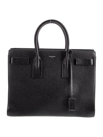 Saint Laurent Leather Sac De Jour Small