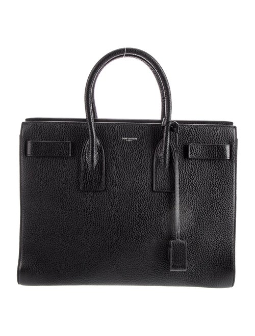 Saint Laurent Leather Sac De Jour Small