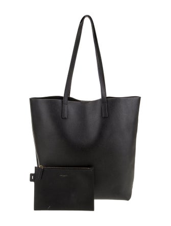 Saint Laurent Leather Tote North South
