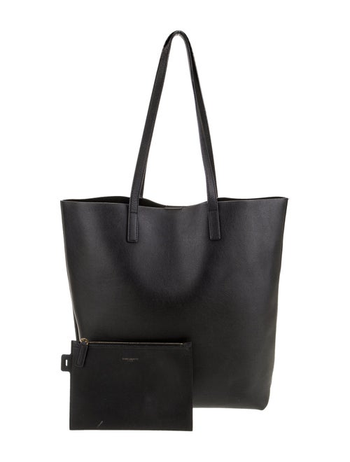 Saint Laurent Leather Tote North South