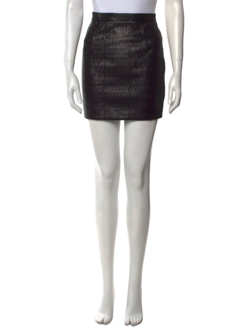 Saint Laurent Sequin Mini Skirt