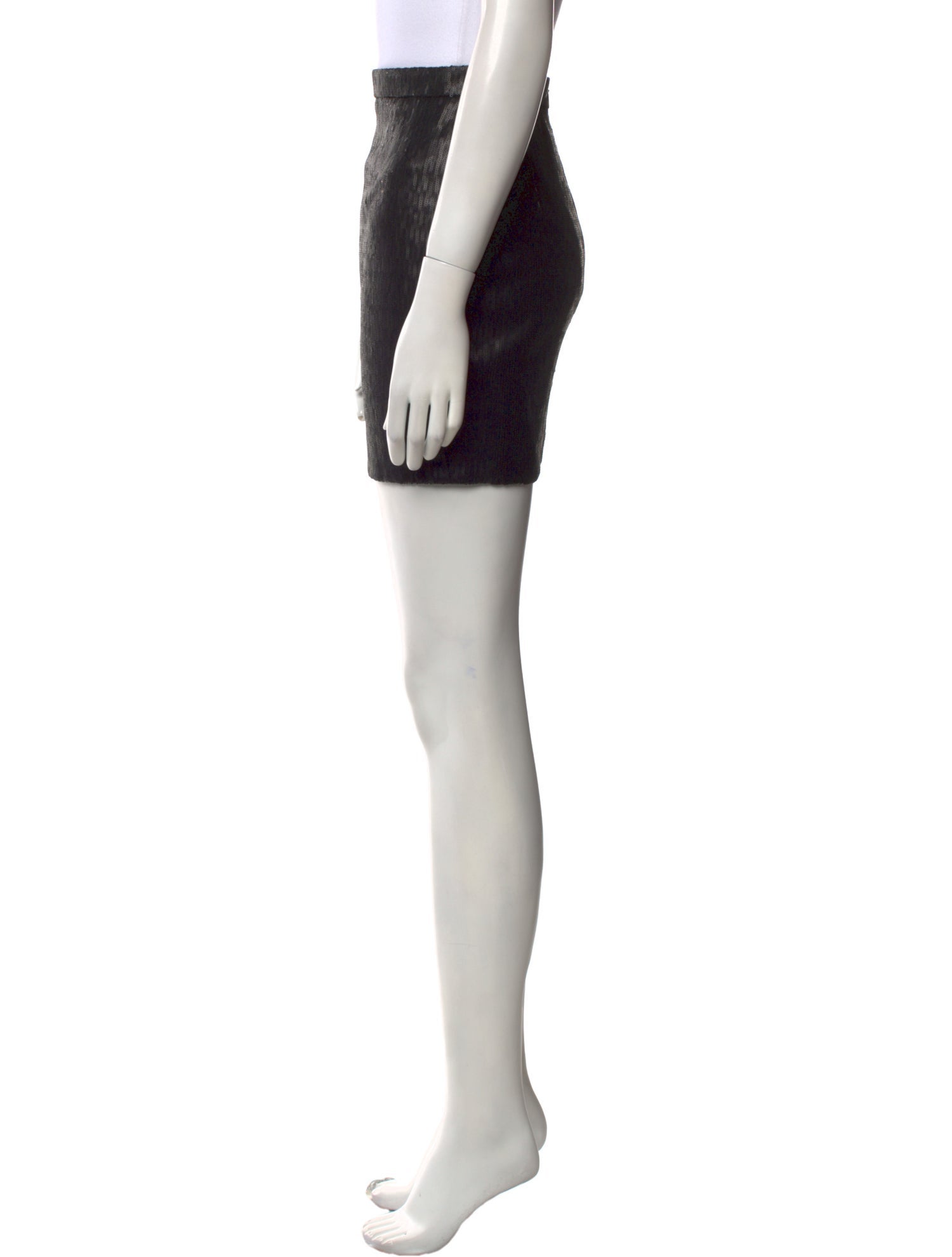 Saint Laurent Sequin Mini Skirt