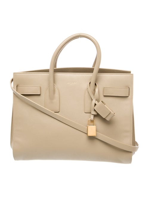 Saint Laurent Leather Sac De Jour Small