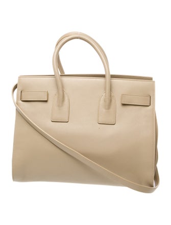 Saint Laurent Leather Sac De Jour Small