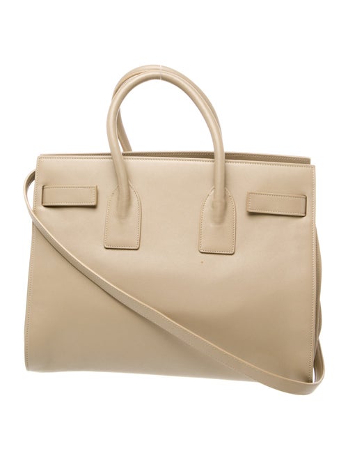 Saint Laurent Leather Sac De Jour Small