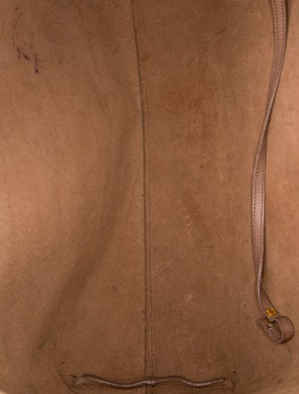 Saint Laurent Leather Shopping Tote Large