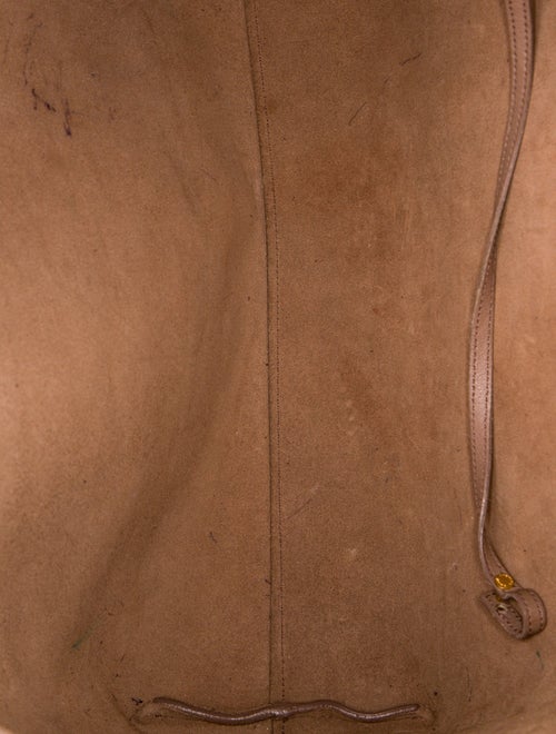 Saint Laurent Leather Shopping Tote Large